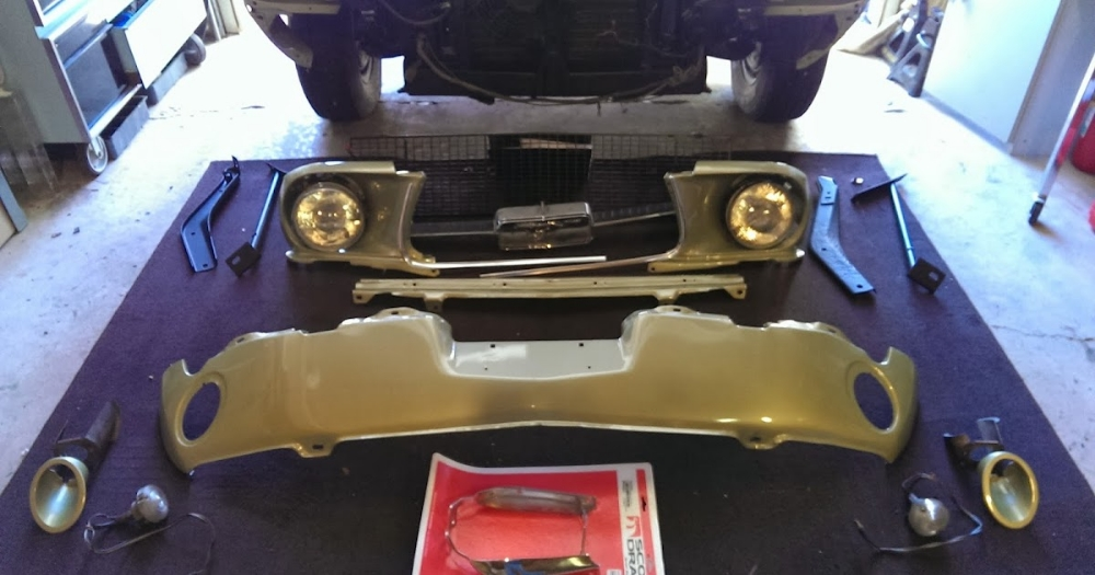 1967 Mustang fastback used spare - 1