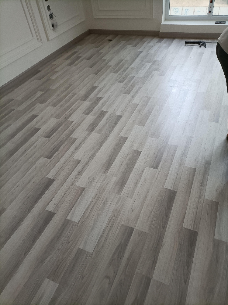 8mm MDF wooden flooring parquet - 2
