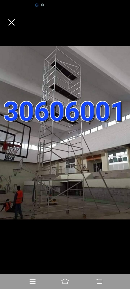 Aluminum scaffolding and ladders - 4