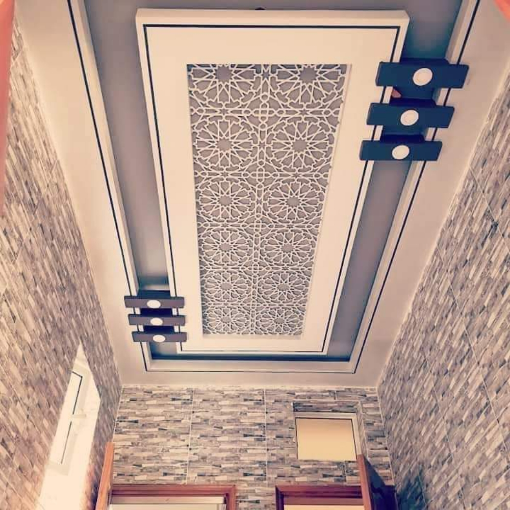 جبس المغربي وا جبس بورد جي ار سي جميع الديكورات الجبس رقم 51026412 - 14