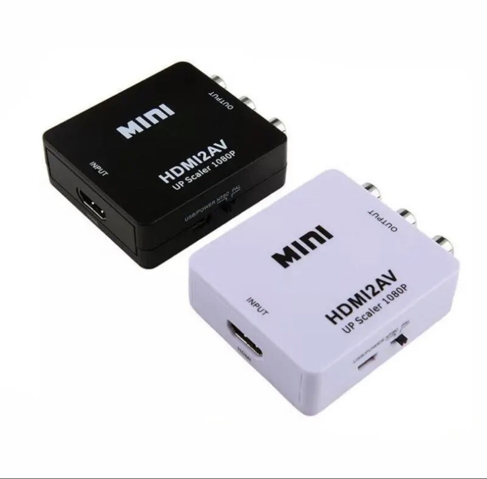 High Speed HDMI To AV RCA Adapter - 1