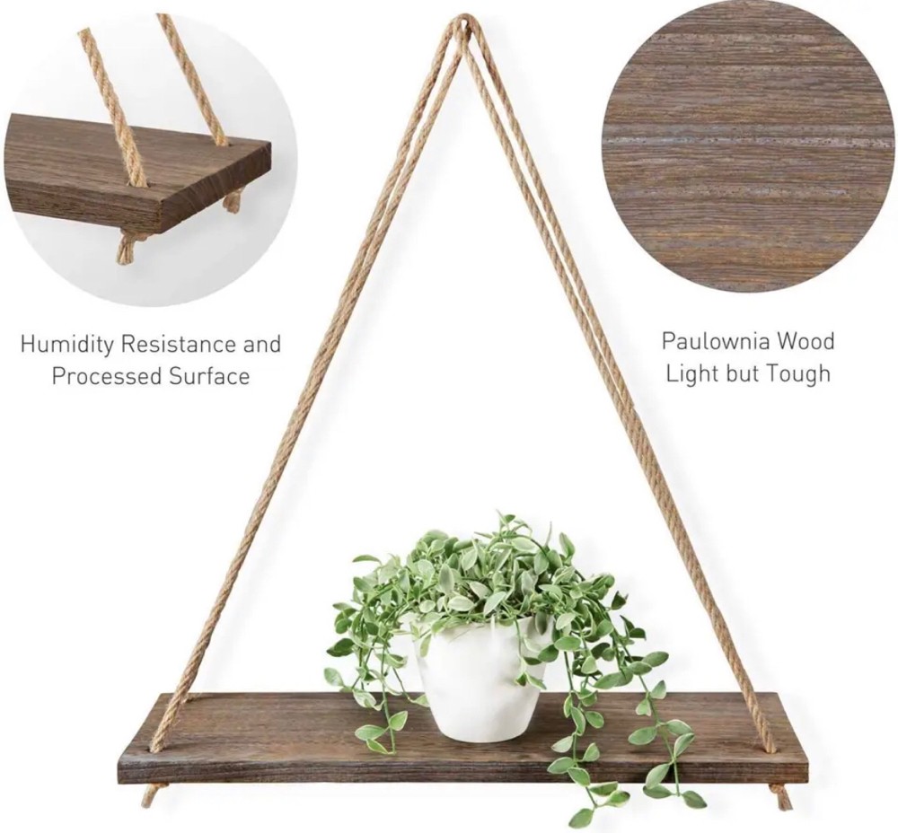 Wooden Rope Swing Wall - 2
