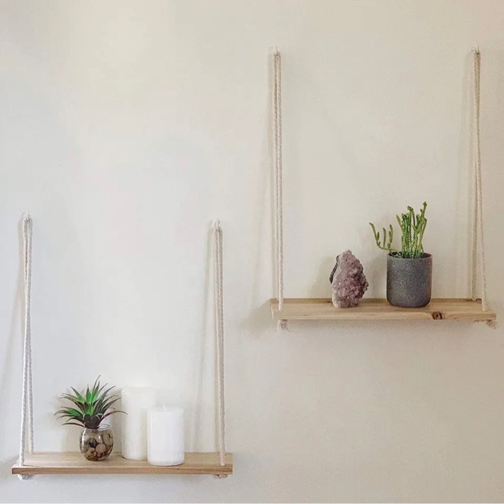 Wooden Rope Swing Wall - 4