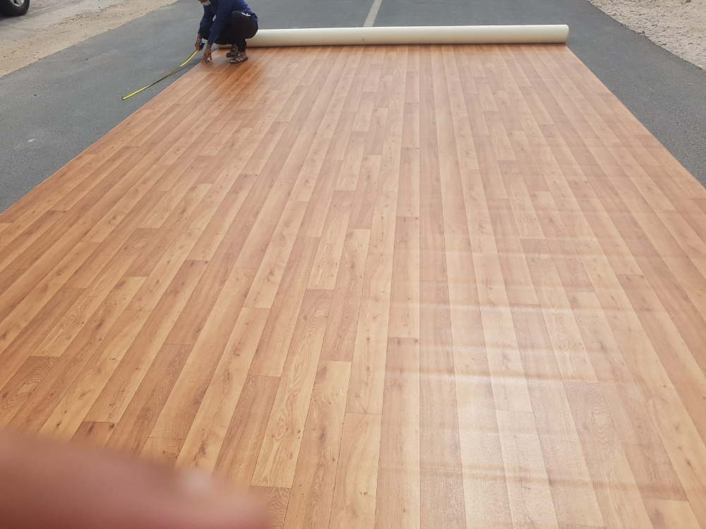 3mm waterproof flooring pvc - 1