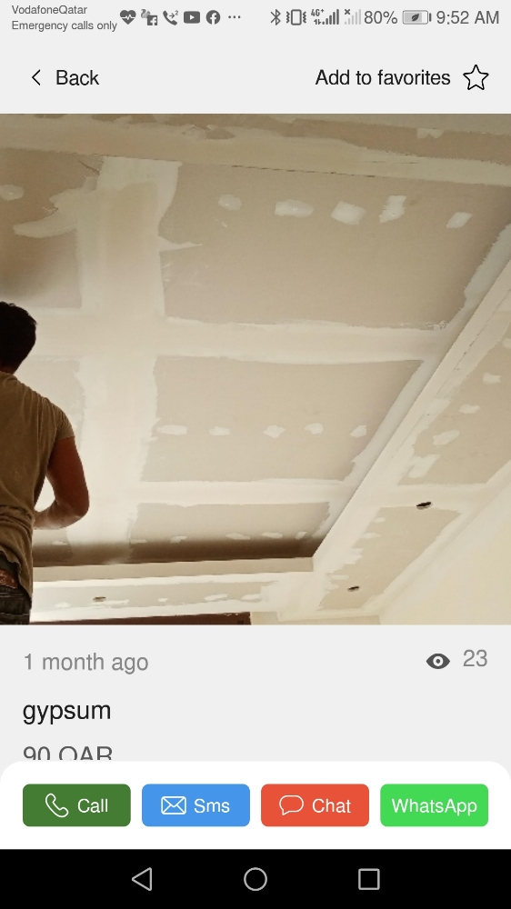 Gypsum Board work - 2