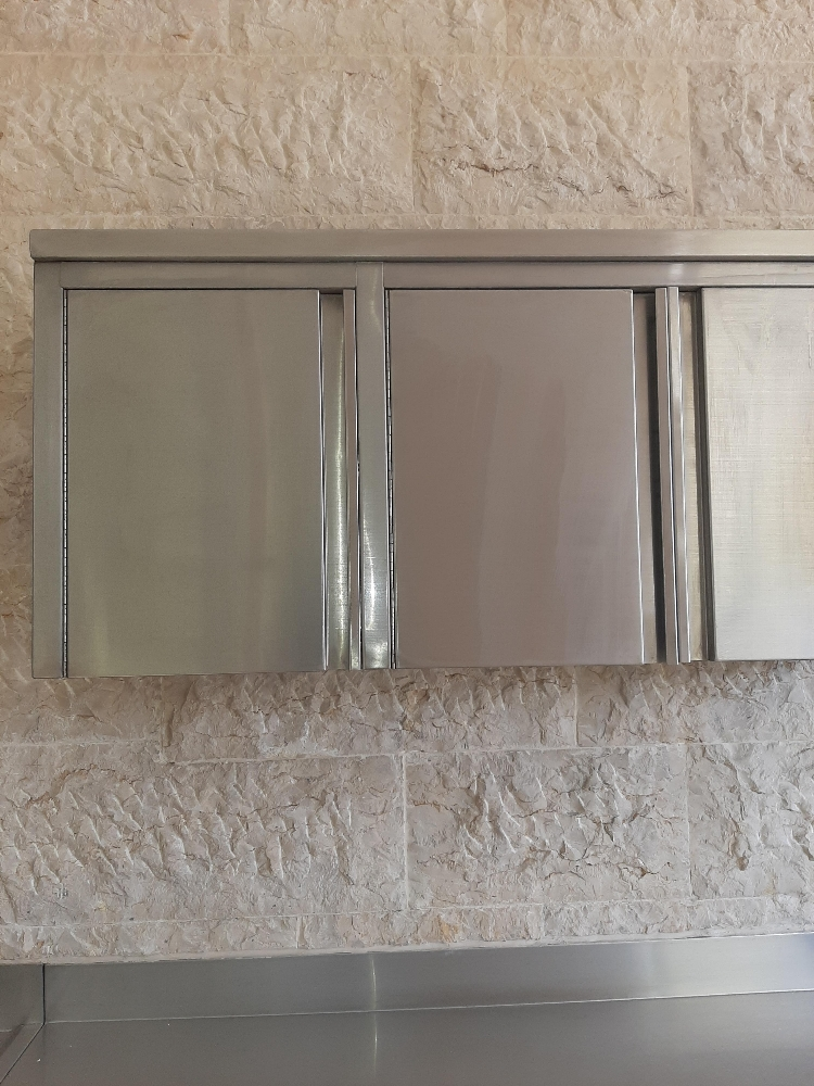 stailness steel kitchen cabinet - 2