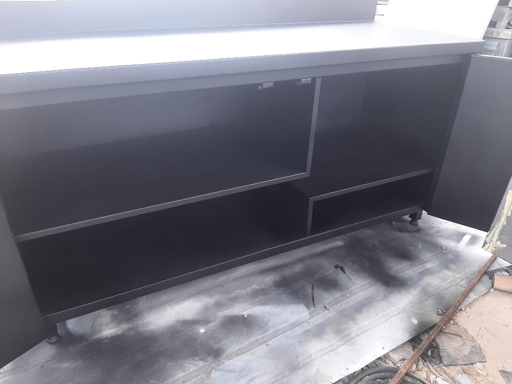 stailness steel kitchen cabinet - 9