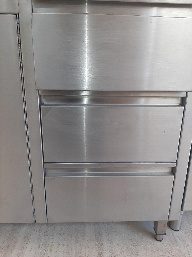 stailness steel kitchen cabinet - 4
