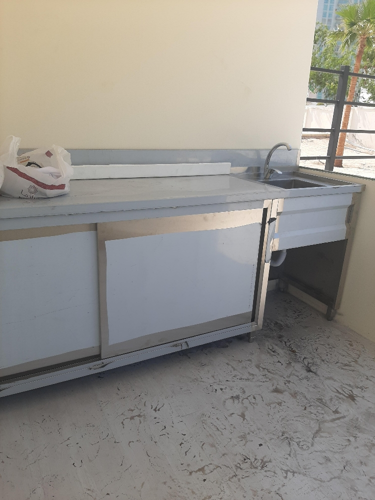 stailness steel kitchen cabinet - 11