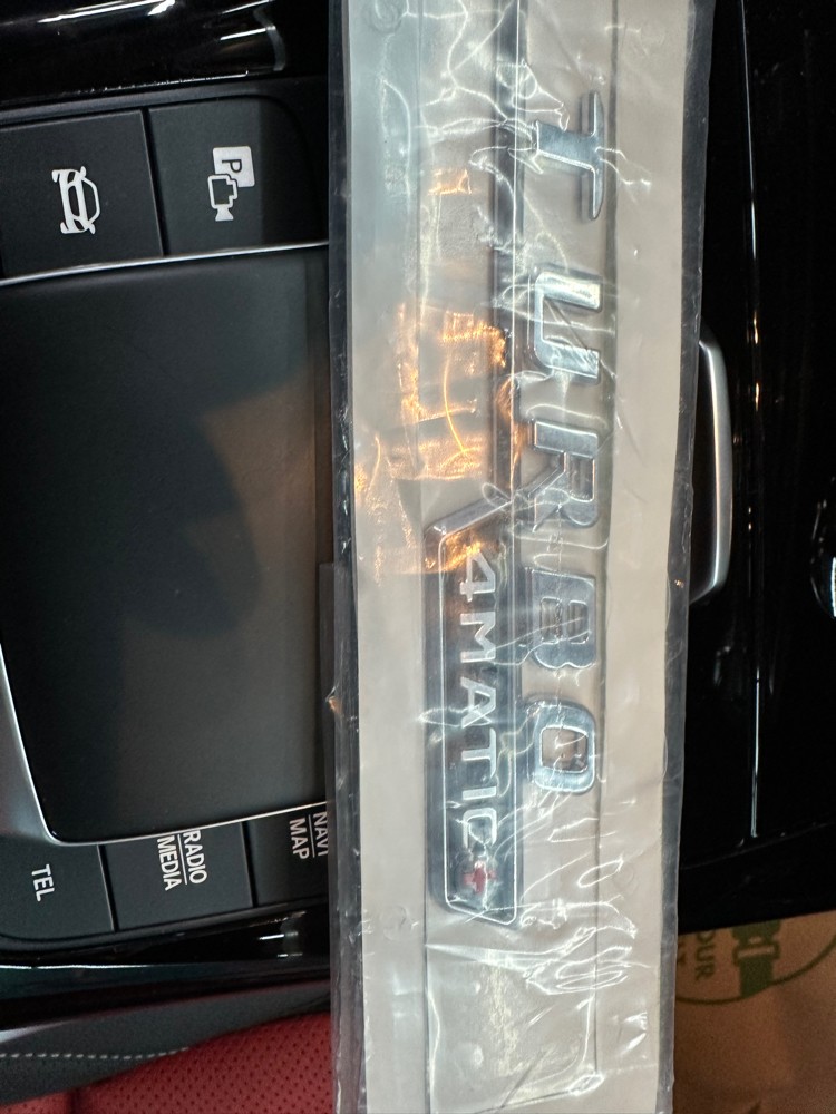 mercedes Benz side badge - 1