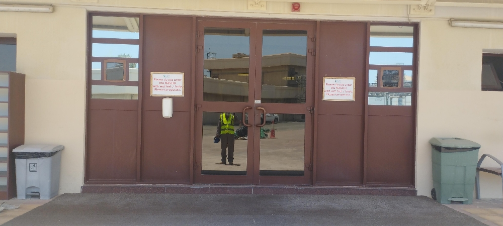 MAINTENANCE OF GLASS DOOR - 5