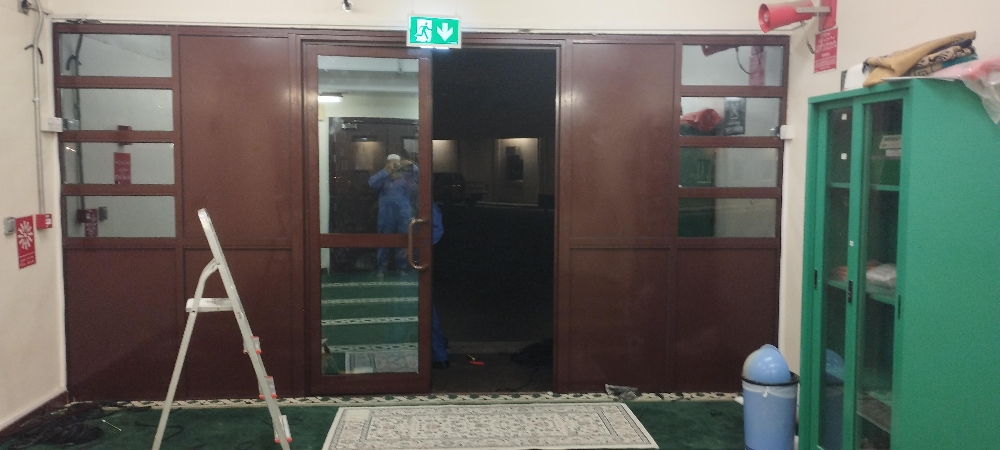 MAINTENANCE OF GLASS DOOR - 4