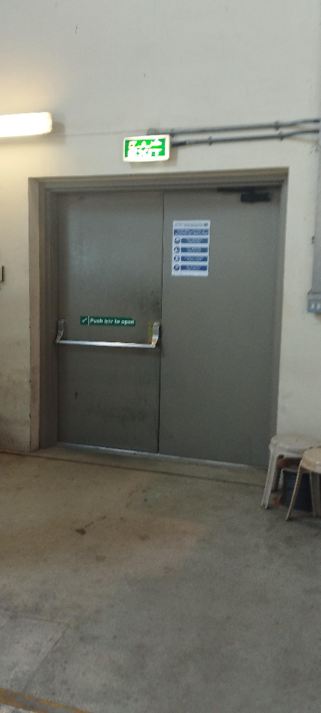 MAINTENANCE OF GLASS DOOR - 6
