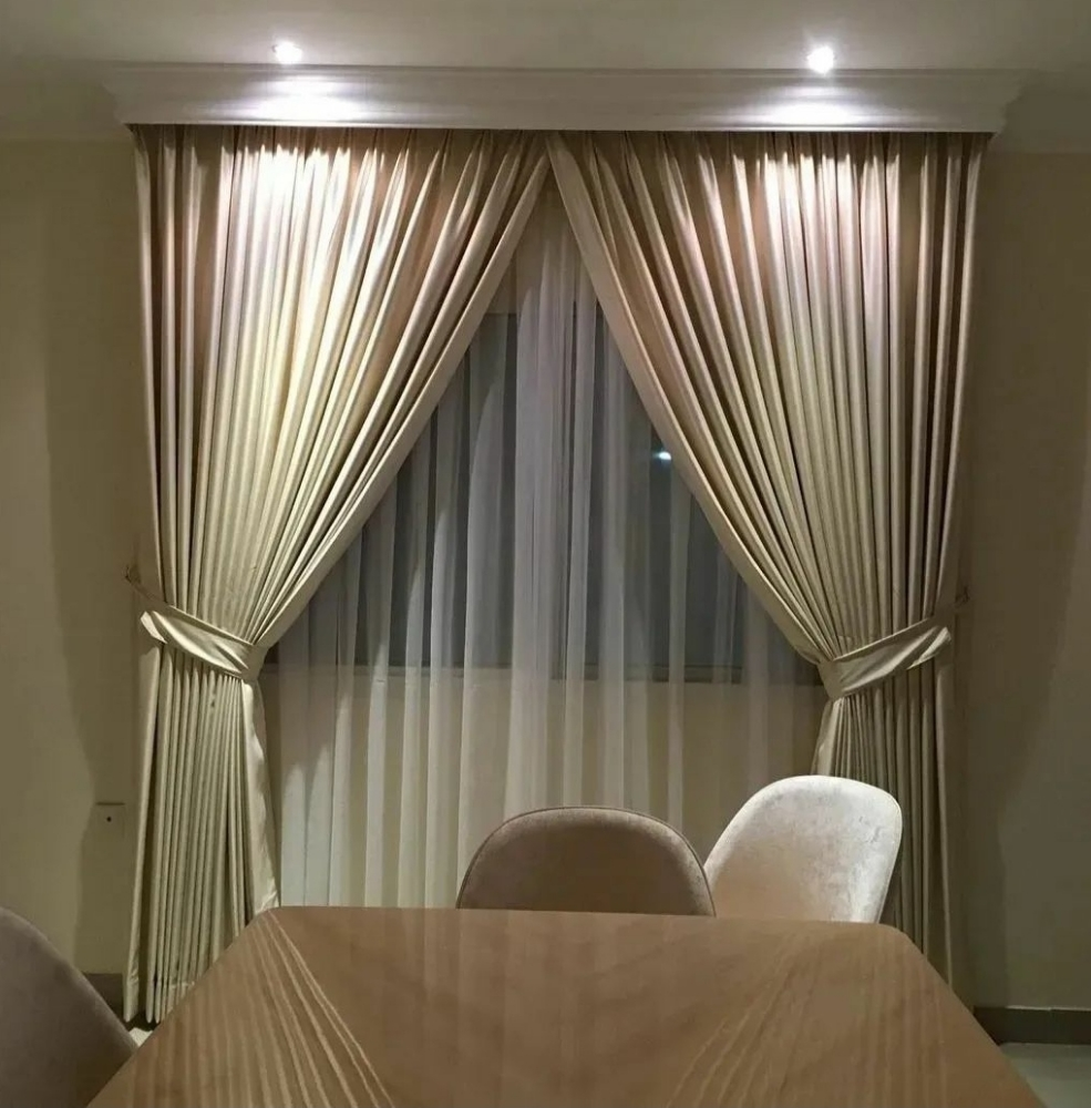 making  new curtain - 8