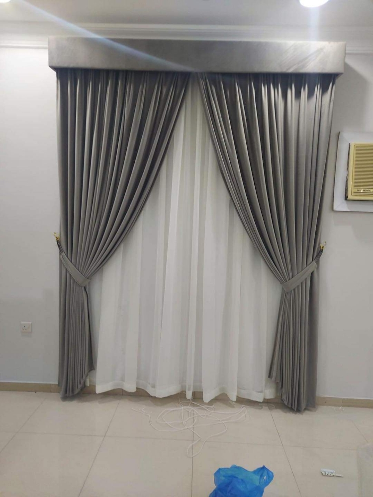 making  new curtain - 13