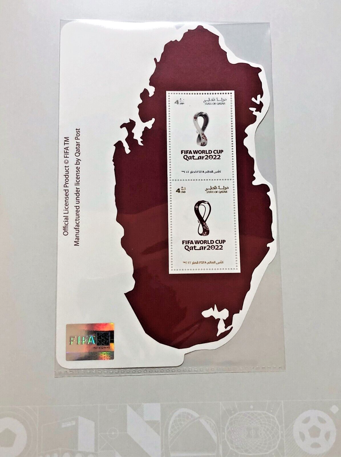 ALL FIFA WORLD CUP QATAR 2022 STAMPS COLLECTION in 1 SPECIAL FOLDER - 2