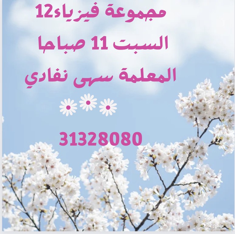 معلمة فيزياء ثانوي - 3