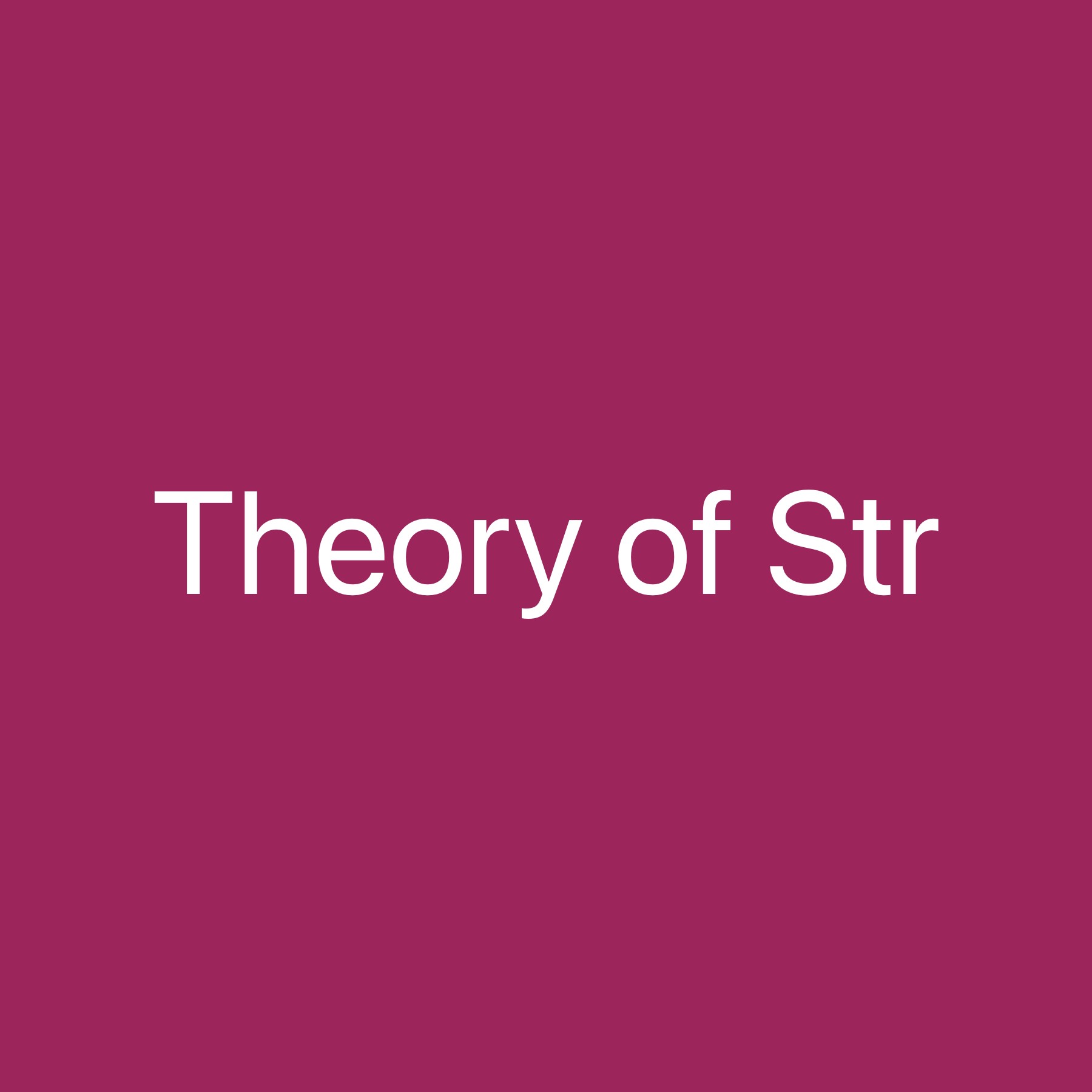 Theory of Structure  - 1