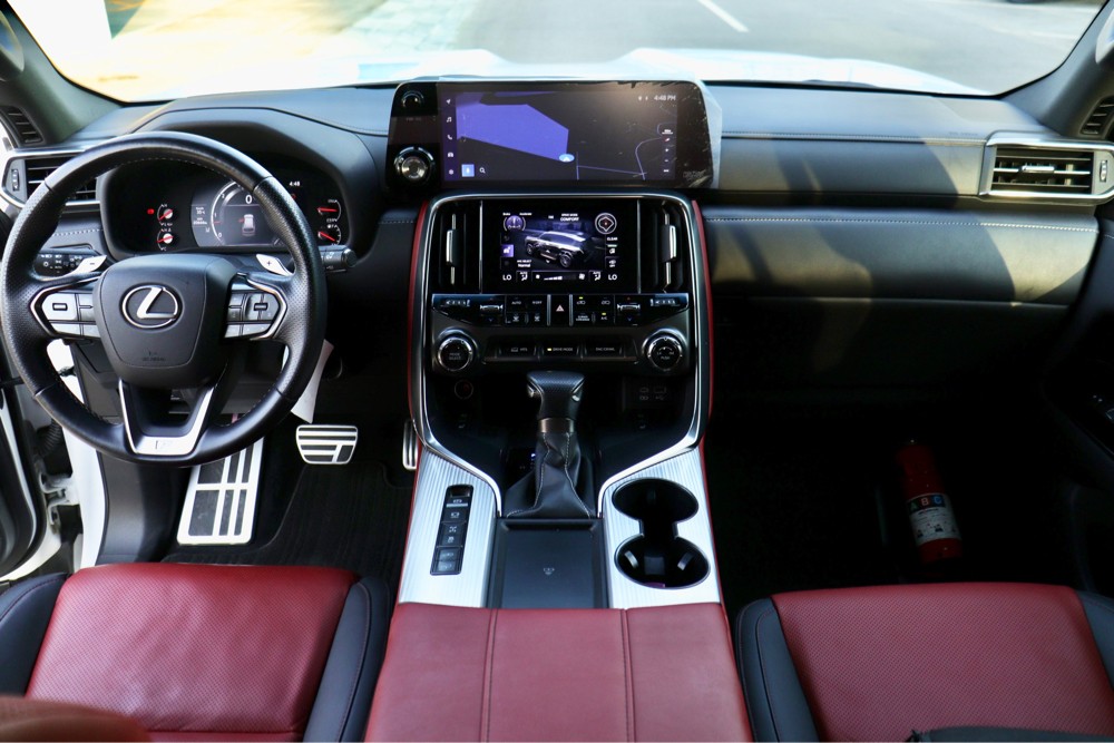 Lexus LX600 FSport for rent - 4