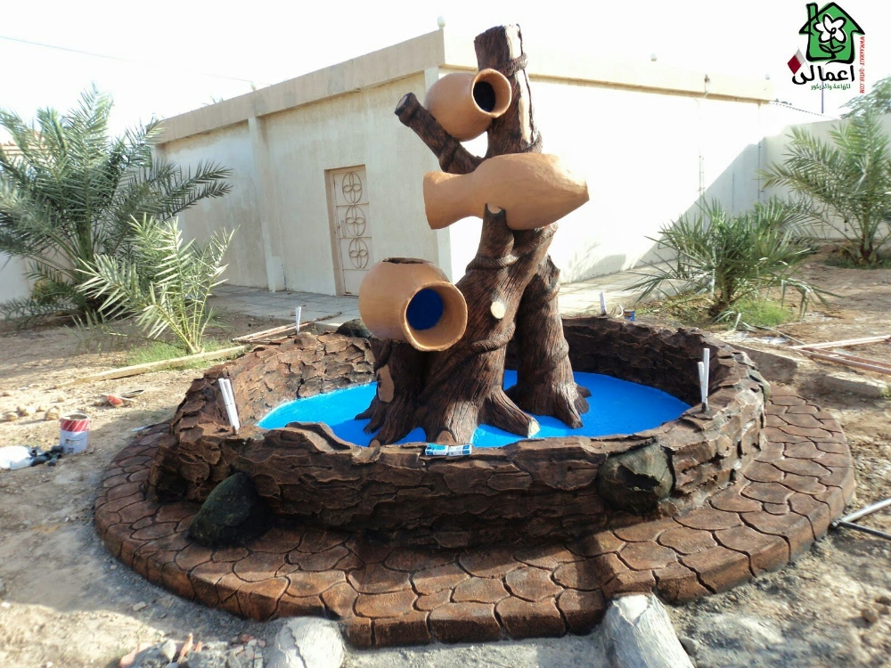 عمل نافوره. 55079950 - 1