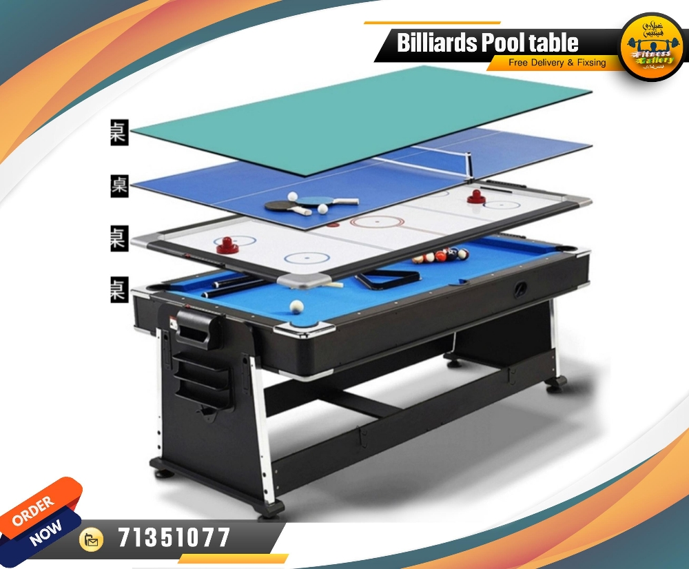 Billiard pool table 3 in 1 - 1