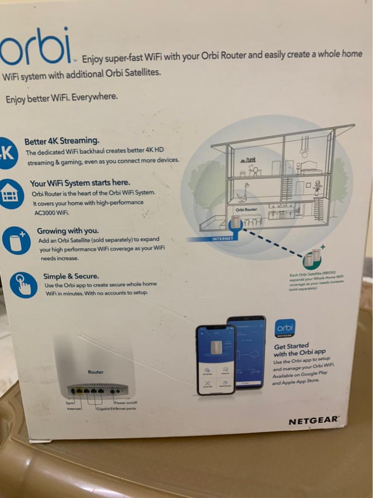 netgear orbi WiFi router Ooredoo - 3