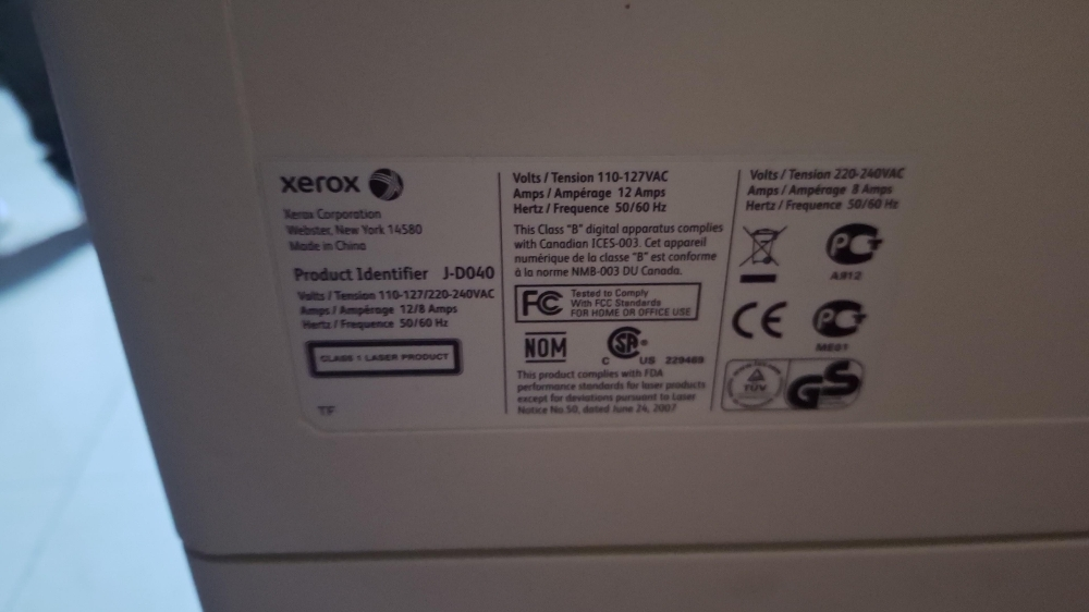 XEROX PRINTERS & HP PLOTTER - 4