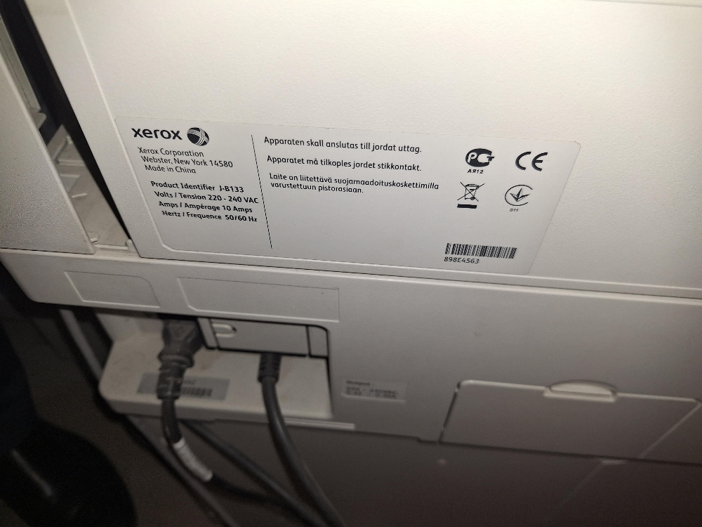 XEROX PRINTERS & HP PLOTTER - 5
