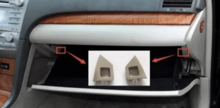 Camry drawer mounting clips - 1
