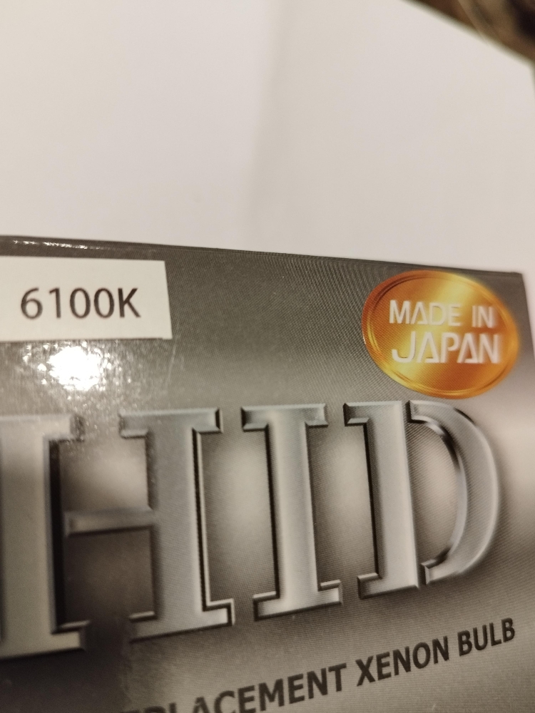 original d4s xenon Japan 6100k - 7