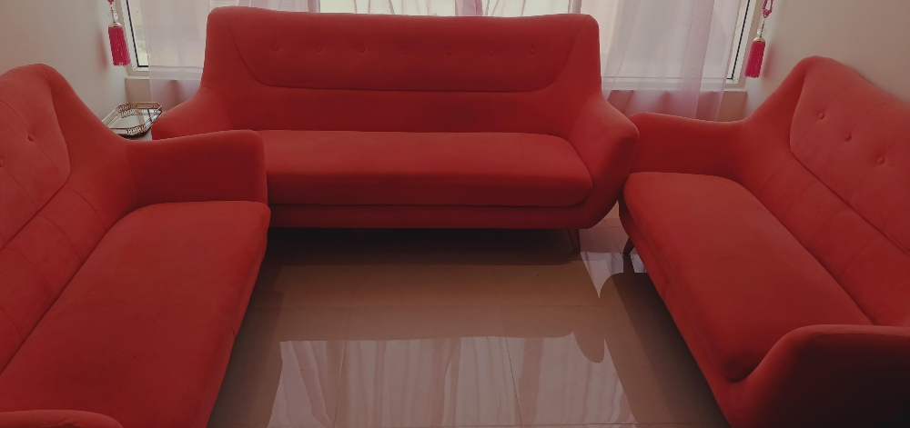 sofa set (3+2+2 seats) - 1