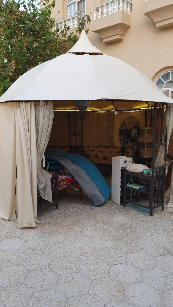 tent fabric change - 2