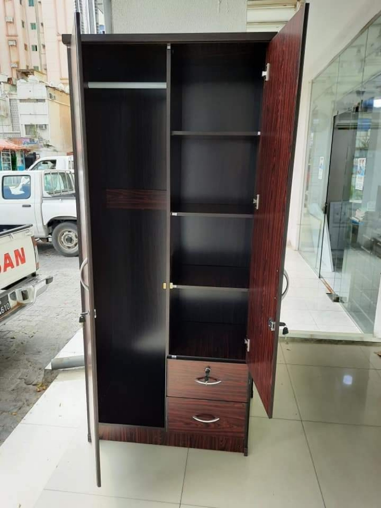New 3 Door White Cabinet, 2 Door - 8