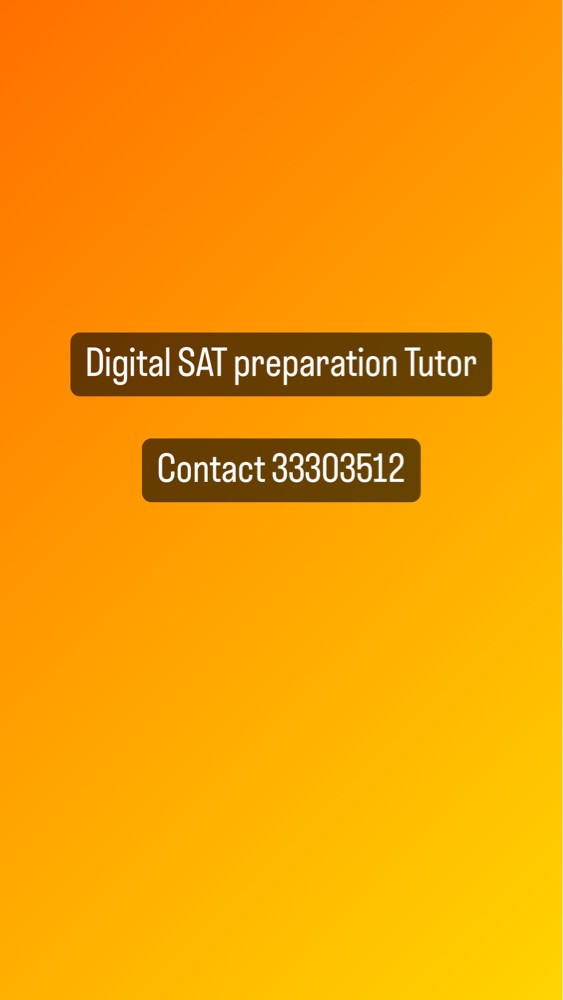 digital SAT preparation tutor - 1