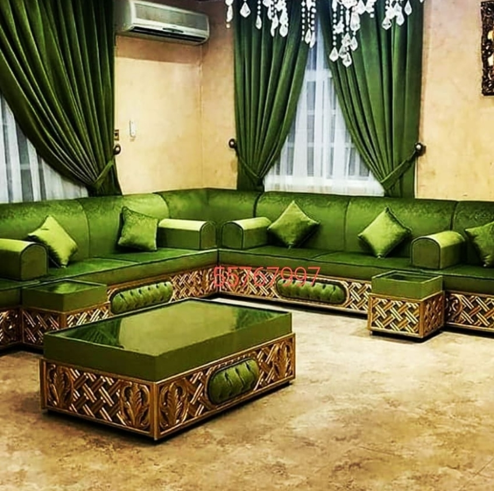 أريكة عربية موجليش وبورشا - 3
