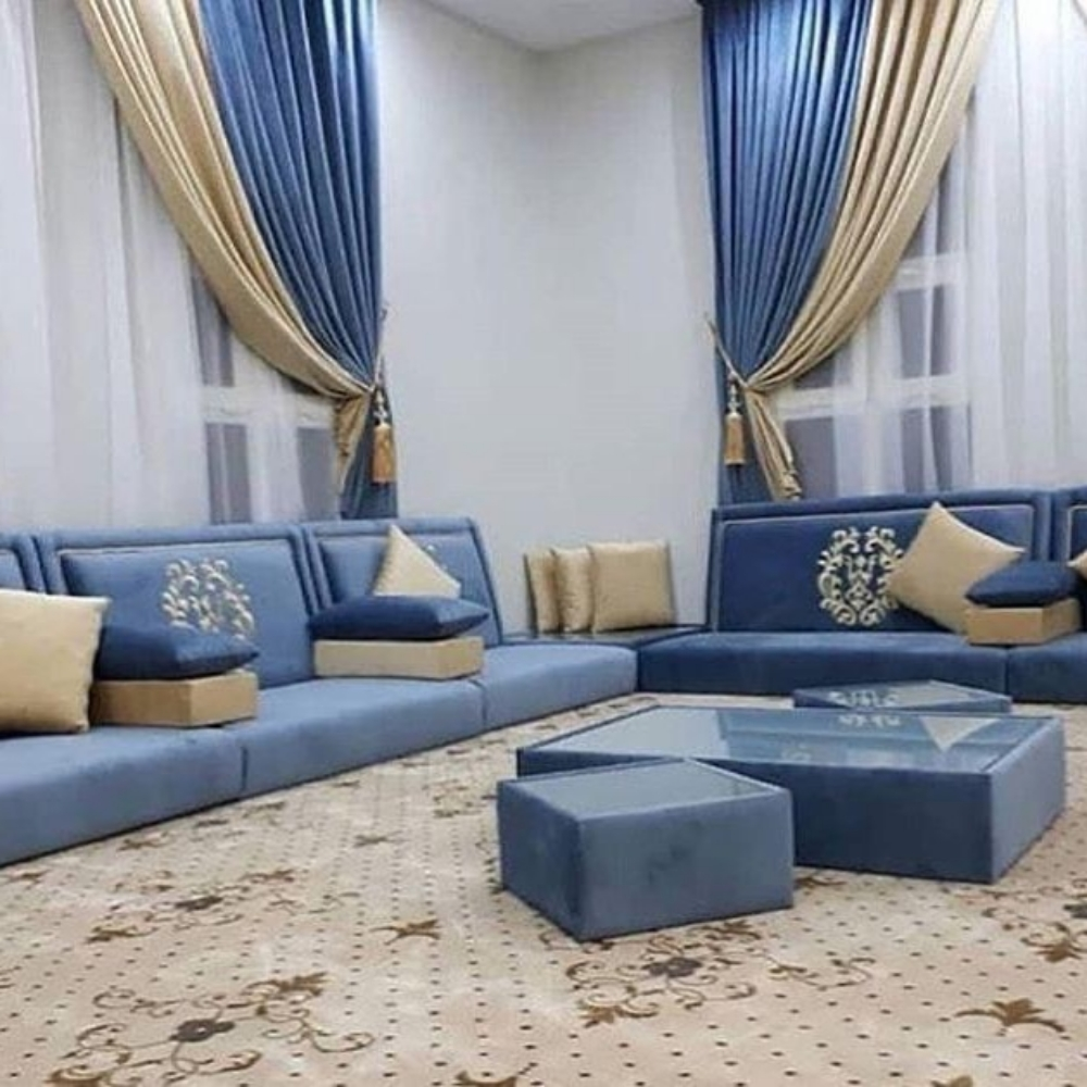 أريكة عربية موجليش بورشا وستارة - 2
