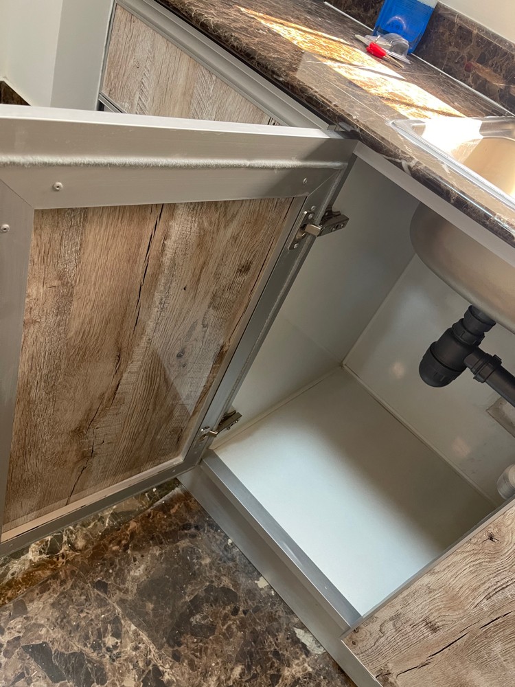 new Aluminium kitchen cabinet - 3