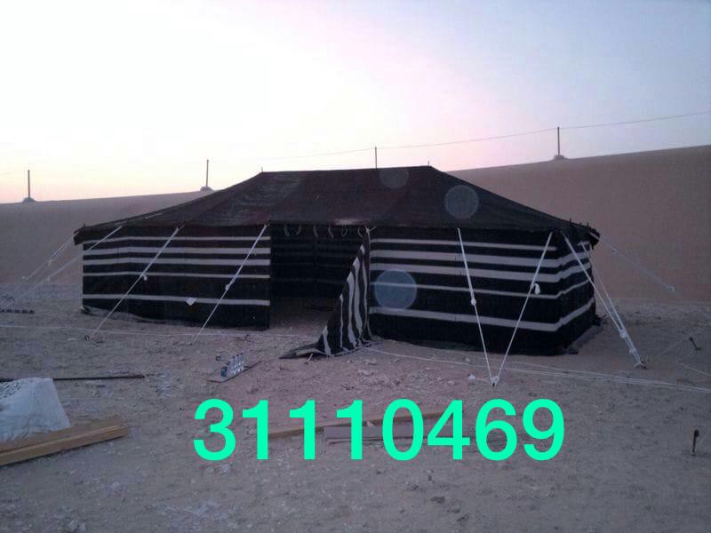 بيوت شعر مع جملون - 1