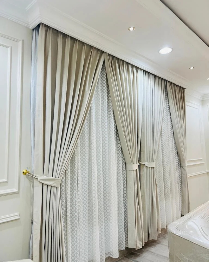 تصميم ستائر غرف النوم الفاخرة - 15
