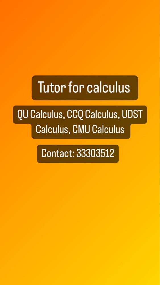 calculus tutoring private profess - 1