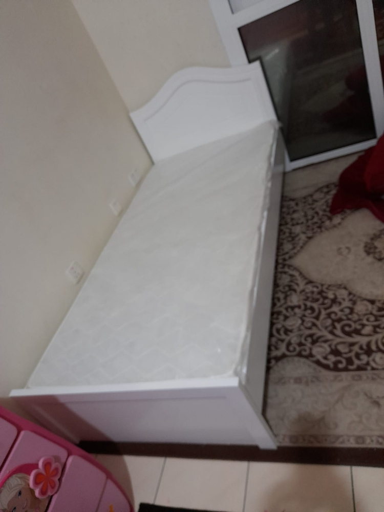 New Wooden single Bed , Cupboard - 6