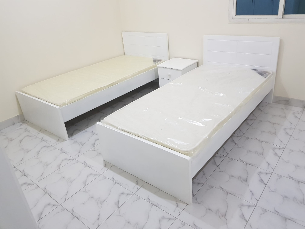 New Wooden single Bed , Cupboard - 2