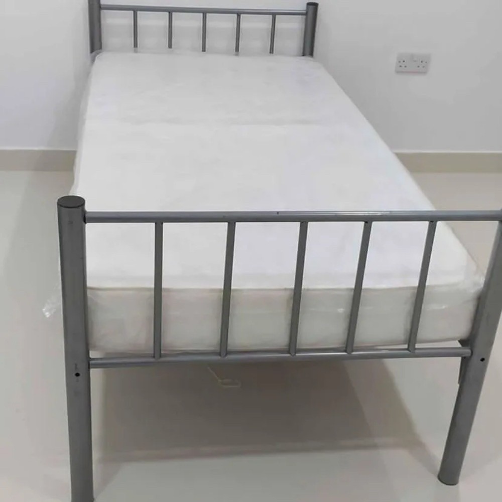 New Wooden Single Bed , Cupboard - 3