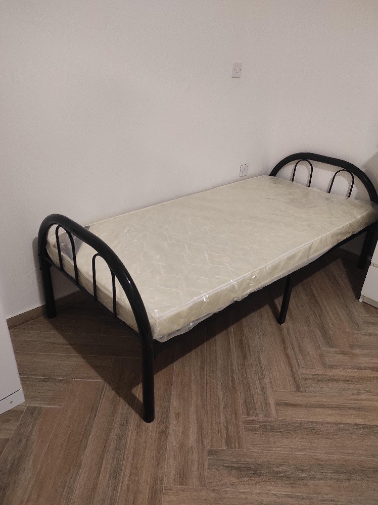 New Wooden Single Bed , Cupboard - 6