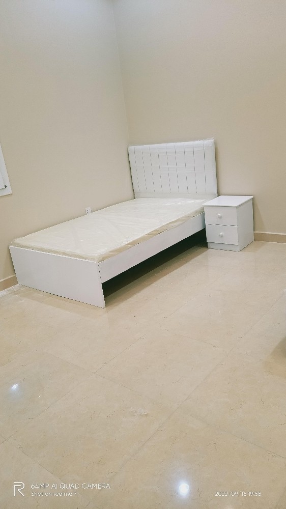 New Wooden Single Bed , Cupboard - 8