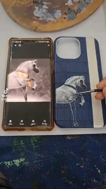 Drawing on the cover of the mobil - 1