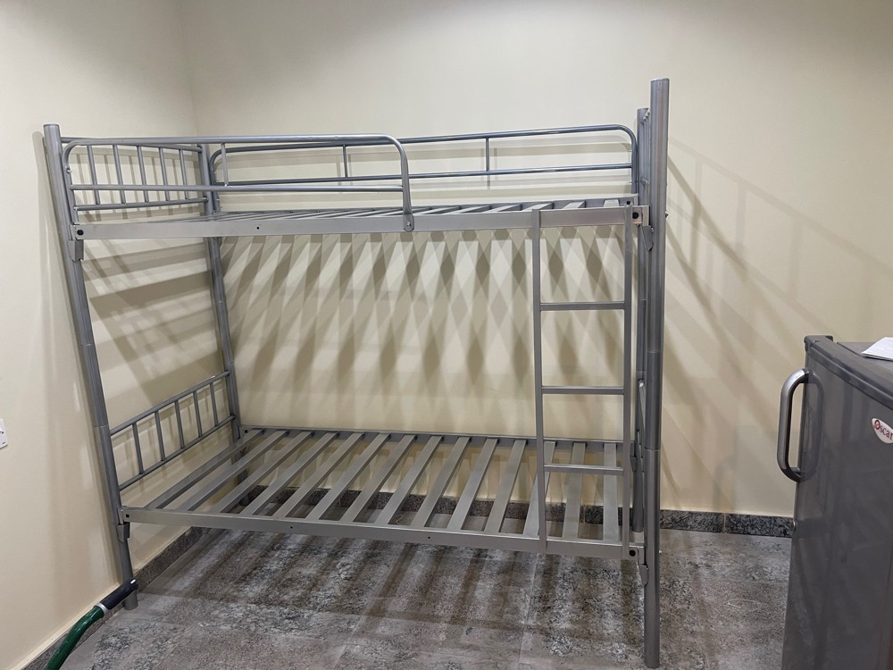 White Double Decker Bed ,Bunk bed - 5