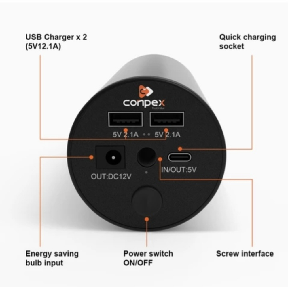 Battery 113 watt-12V outlet - 5