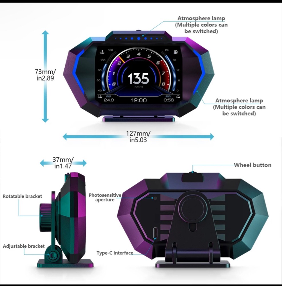 obd2 gauge  - 3