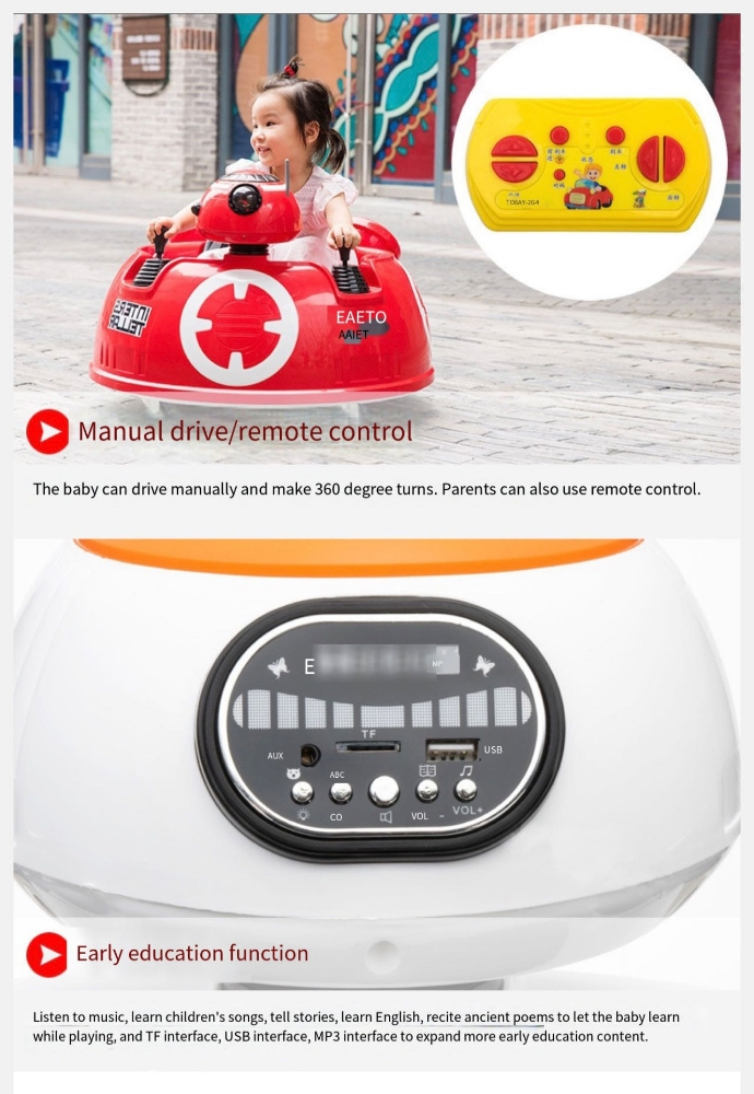 Electric car remote control swing - 3